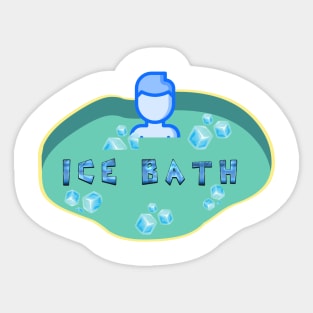 ICE BATH Sticker